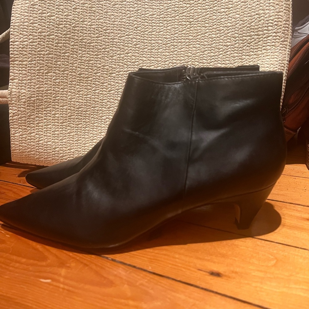 SPLENDID booties!  Real leather.